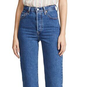Levi's Ribcage Straight Ankle Jeans Size 28